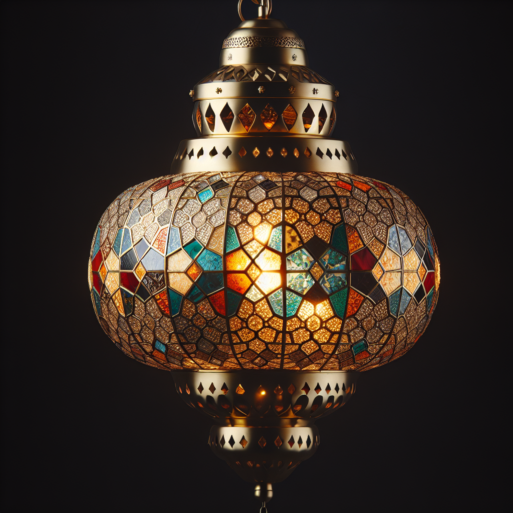Breathe Exotic Luxury Into Your Home With Glass Moroccan Pendant Light Designs